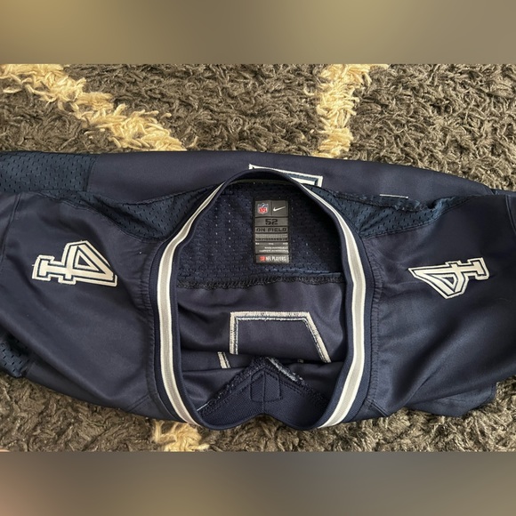 Dak Prescott Jersey #4 Navy Stitched NFL Football Dallas Cowboys QB - Picture 4 of 12